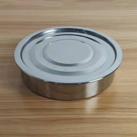 Cq210071 Labalpha Lab Sieves Pan With Lid 8ftft Diameter 304 Stainless Steel