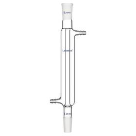 Labasics 843798143524 Borosilicate Glass Liebig Condenser With 24/40 Joint 200mm Jacket Length Lab