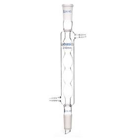 Labasics 843798143562 Borosilicate Glass Allihn Condenser With 24/40 Joint 200mm Jacket Length Lab