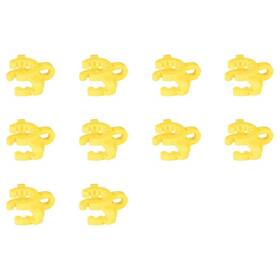 Labasics 843798146747 Plastic Joint Clips 10 Pcs 14 Mm Lab Keck Clamp #14 For 14/20 Joi