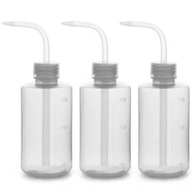 Labasics 843798170438 Chemical Wash Bottle 3-pack Plastic Safety Lab Squeeze Ldpe With