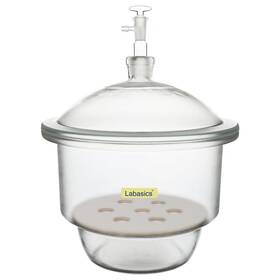 Lb-vacuum-desiccator-240mm Labasics Glass Vacuum Desiccator Lab With Valve