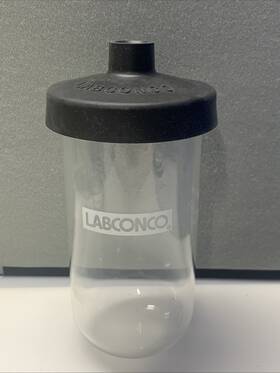 R198406 Labconco Lab Lyophilization Freeze Dryer 900ml Flask 75429 With Lid 75444