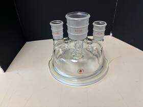6515-58 Labglass Ace Glass 4 Neck Reaction Vessel Cover Flat Flange 45/50 24/40 #7
