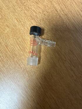 Lg-1452-090 Labglass Wilmad-labglass Universal Inlet Adapter With Hose Connector