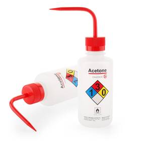 Vol.500ml Labinvo In-wba501 Acetone Wash Bottles 1pc Of 17oz Narrow Mouth Self-venting Safety W
