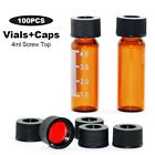 Lbsv104css Lbsv004a Membrane Solutions Screw Top Vial With Black Caps For Agilent