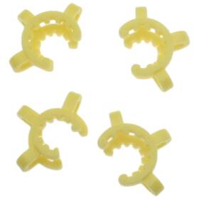 Lbtodh 784136504822 4 Pcs Laboratory Keck Clamps 14mm Plastic Joint Clips For Glass Standa