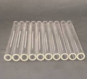Gp69 Lc Glass 6 Inch Long 10 Pack Pyrex Tubes 12mm Od 2mm Thick Wall For Diy Craft