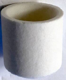 528-018 Leco 50pc Ceramic Crucible Foil Wrapped
