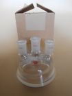 Lg8031-100 Lab Glass New In Box Reaction Vessel Top Neck