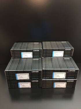 80-507l Lonza Ref Sample Containers Depyrogenated Glass Bottles W Caps Lot 10 Pk