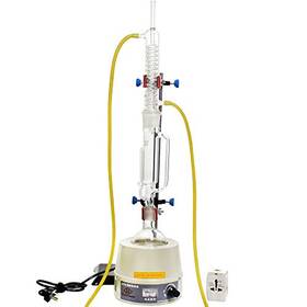 Luoxun-lx 445011862880 Experimental Soxhlet Extractor 500ml 10 Glass Meandering Fat Extractors With Ele