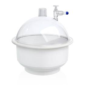 Desp150-002 Maccx Thickened Pc Vacuum Desiccator Dia.150mm Lab Dryer With Stopcoc