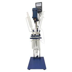 220637 Maisutseb 110v 1l Double-layer Glass Jacketed Reactor Chemical Lab Vessel