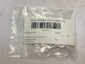 Mflx40615-91 Masterflex 10 3/16ftft Pvdf Y-connector Hose Barb Union Fitting
