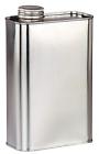 Met-03047 Qorpak Metal Oblong Can With Opening And Handle