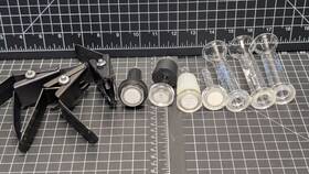 Xx1012500 Millipore Pyrex 15ml Vacuum Filter Microfiltration Frit M 25mm