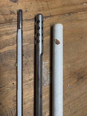 727803 Moeller Laboratory Grade Glass Probe Thermometer 140/240 F And Shield