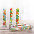 Mup173110uizu55231 Unbranded Plastic Lab Test Tubes With Metal Caps Stoppers Screw