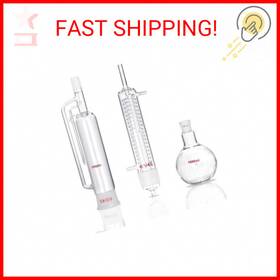 C-227 Mxbaoheng 1000ml Soxhlet Extractor Kit Extraction Apparatus With 60/45 G
