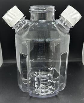 2605-0001 Nalgene 2600-0012 Culture Vessel 2 Ports Pc/pp/tfe 1l Only