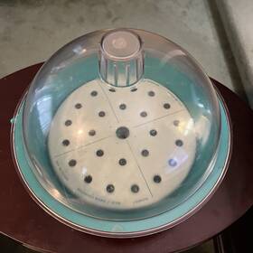 5312-plate Nalgene 250mm Plastic Desiccator With Sybron Nucerite 5312 Plate