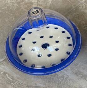 5315-150 Nalgene One 150mm Autoclavable Polypropylene Desiccator With Plate