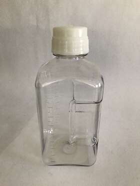 342020-2000 Nalgene Thermo 12 Petg 2000ml Graduated Square Media Storage Bottles