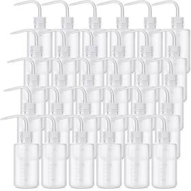 Rux-norme-90 Norme 30 Pcs Tattoo Wash Bottle 250ml Squeeze Plastic White Wit