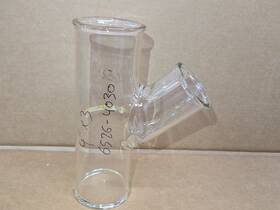 6526-4030 O-i/schott Kimax 4 Inch X 3 Tee Wye Tempered Glass Fitting Drainline