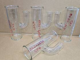 6532-4020 O-i/schott Kimax 4 Inch X 2 Tee Y Or H Tempered Glass Fitting Drainline