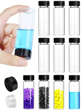 Otwo2260 Otwooi 30ml Clear Small Glass Vials With Screw Caps 30ml-10pcs Transparency