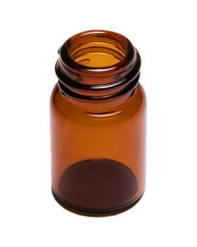 Va131526g Pacific Vial Manufacturing Inc. 5/8 Dram Amber Glass Vials 288 Pcs - 13-425 Made In The Usa