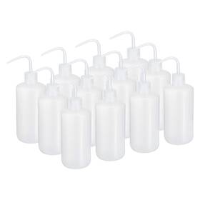 Ptf240229tt000034jp Patikil 500ml Clear Ldpe Wash Bottle 12pcs Narrow Mouth Plastic Squeeze For L