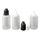 Pbbottle1030 Prunus Ldpe Plastic Dropper Bottles With Black Childproof Cap And