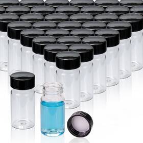 0001052 Pekybio 100 Pcs 20ml 5 Dram Clear Small Liquid 100pcs Glass