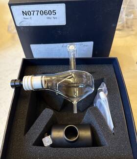N0770605 Perkin Elmer Cyclonic Spray Chamber W Adjust. Mount By New In Box