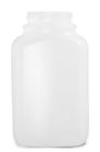 Pla-03252 Qorpak Natural Hdpe Wide Mouth Oblong Bottle With Neck Finish