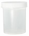 Plc-03701 Qorpak Wide Mouth Round Jar Sampling Plastic White Pk