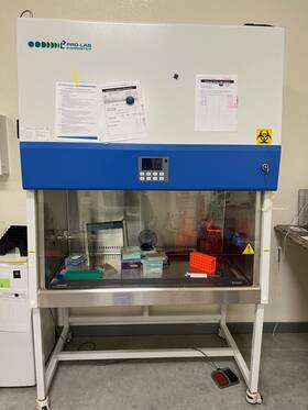 Pls201 Pro-lab Diagnostics Class Ii A2 Biological Safety Cabinet - Used