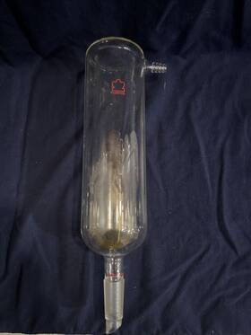 Ct100mm300mm24400001 Proglass Kontes 24/40 Cold Trap Main Body Length 300mm Side Joint Barb