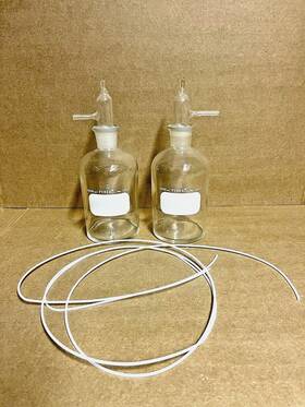 1541-t Pyrex Solution Bottles For Hplc 1000ml Lot Of 2