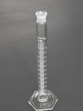 2982-25 Pyrex Corning 25ml Graduated Mixing Cylinder Without Stopper. Single Metric