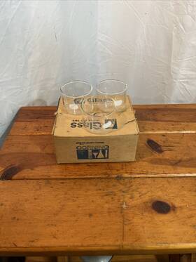 3140-70x50 Pyrex 3140 Box Of 3 Nos Glass Dish 70x50mm Corning Original