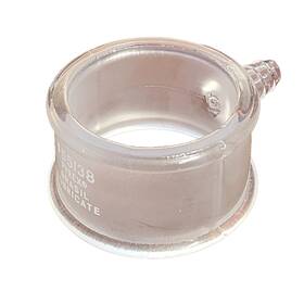 3120-so Pyrex 3210-so Corning Glass 55/38 Large Desiccator Vacuum Sleeve With Tubing Conn.
