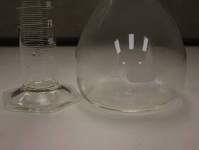 No.5650g Pyrex 5650 Lass Flask 1000ml Kimax Kimble No20024 250ml