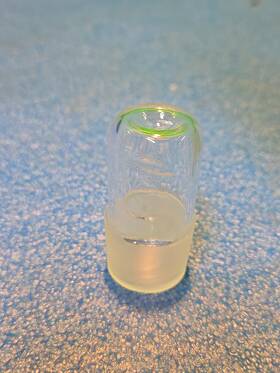 7650-27 Pyrex #27 Hollow Standard Taper Glass Stopper 1521