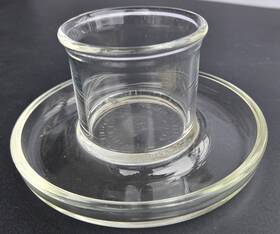 8009 Pyrex Glassware B-p Transfer Forcepts Glass Container Htf Rare