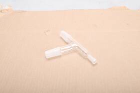 Pyrex 8980-24 75-angle Tube Adapter With Two-way 24/40 Standard Taper Joints